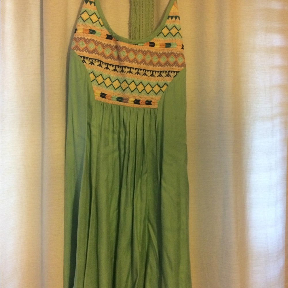 Sea foam racerback Sun dress